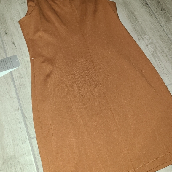 BAILEY Blue Tan skater dress - Picture 2 of 8